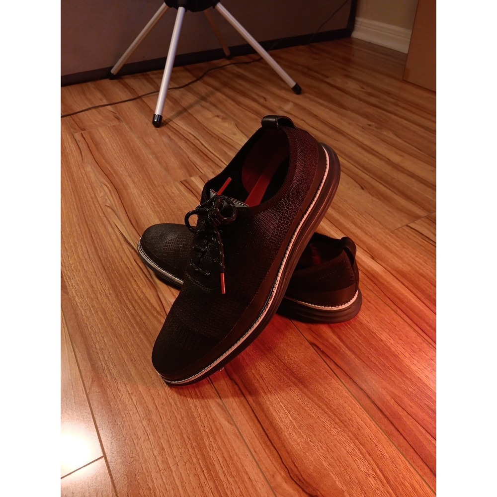 COLE HAAN Originalgrand‎ Stitchlite Black Oxford Shoes 12 M GRAND 0S